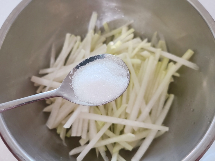 편스토랑 무생채 레시피