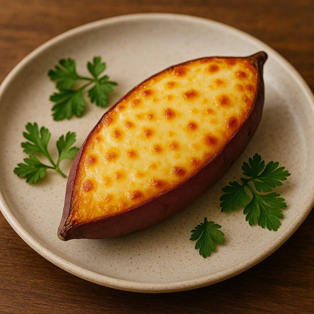 치즈가 노릇하게 녹으면 파슬리를 뿌려 완성!