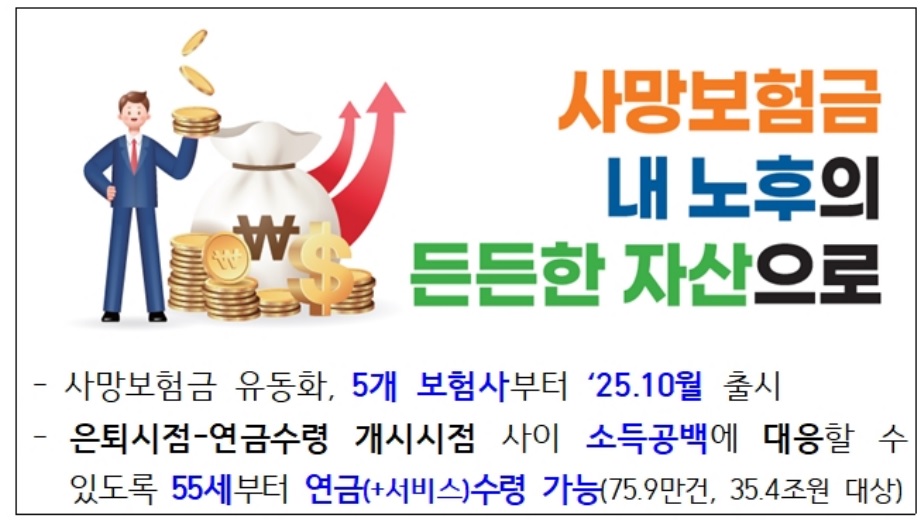 사망보험금 유동화