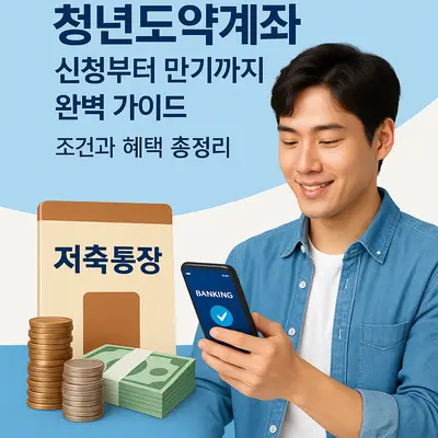 청년도약계좌 신청부터 만기까지 완벽 가이드: 조건과 혜택 총정리