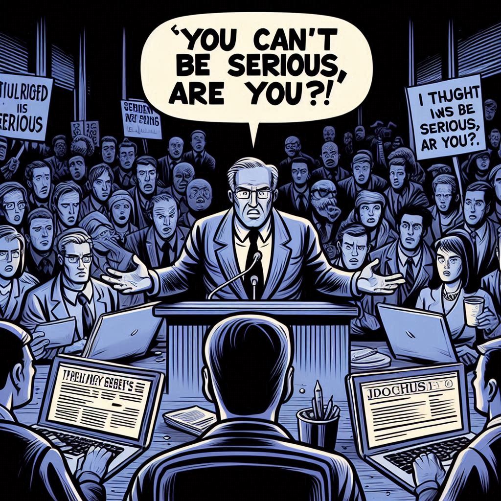 포의 법칙 (Poe's Law) Poe's Law (인터넷 밈/패러디 관련 법칙)을 구현한 이미지