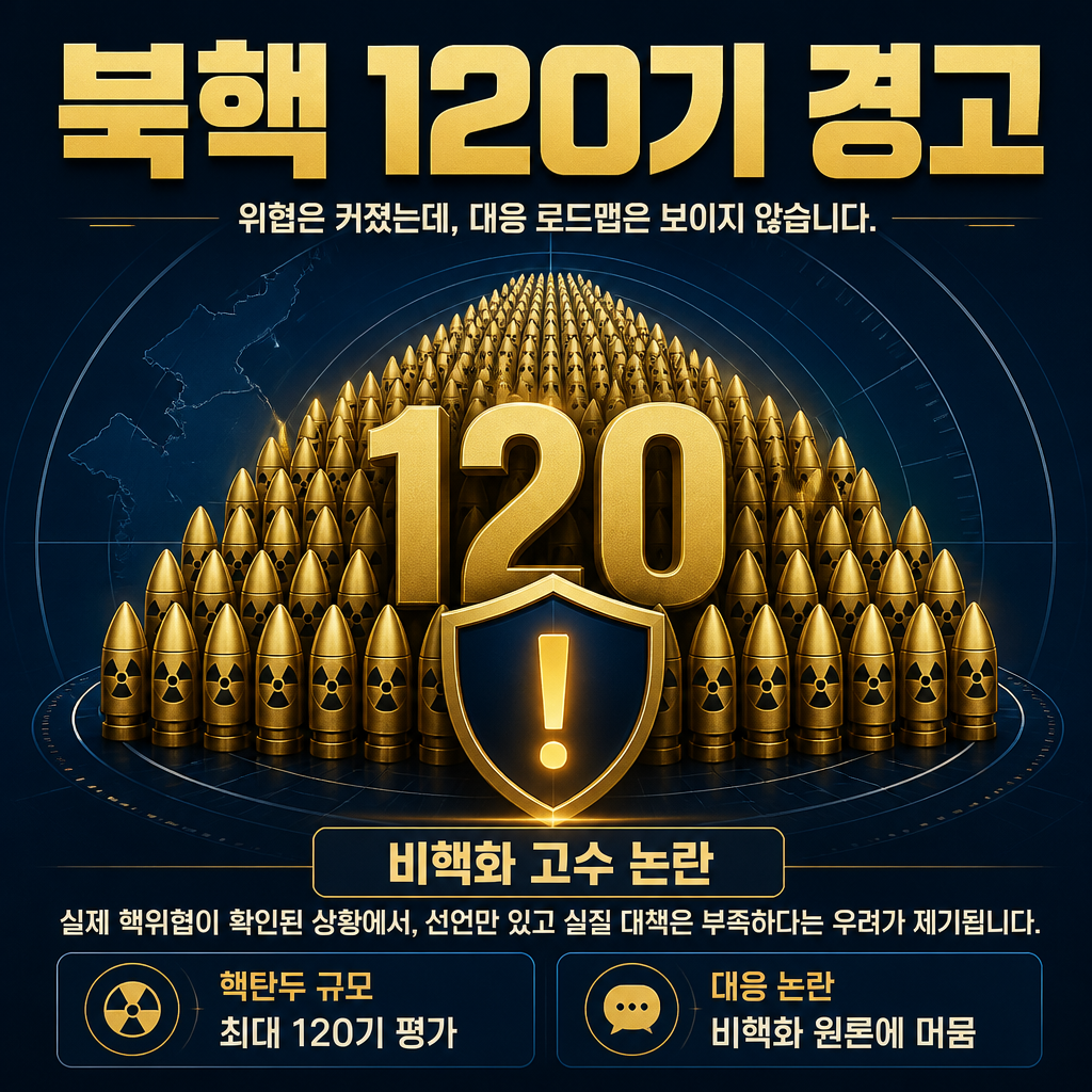 북핵 120기 경고