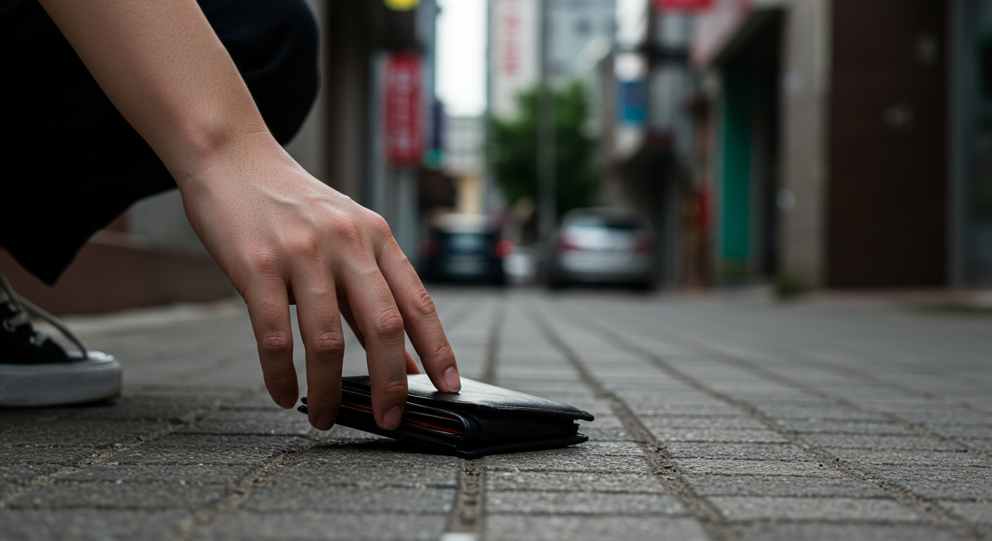 현금분실, 분실물처리