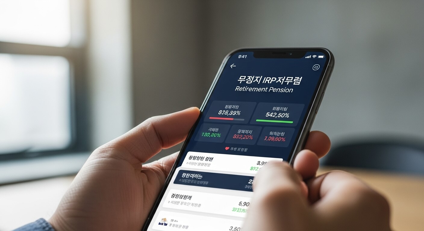 IRP 퇴직연금 수령방법