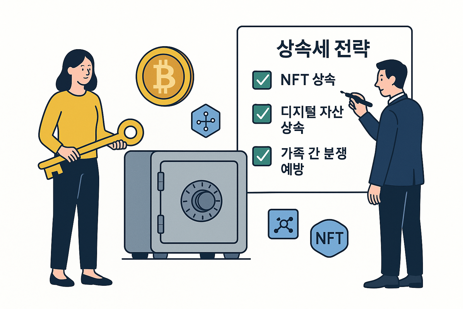 상속세 폭탄 피하려면? 가상자산 관리법