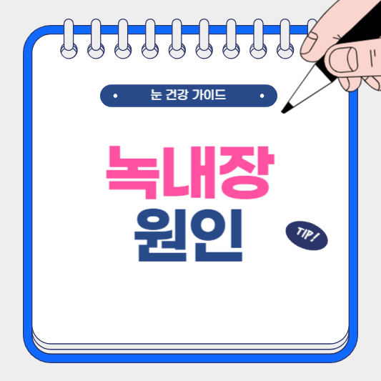 녹내장 원인