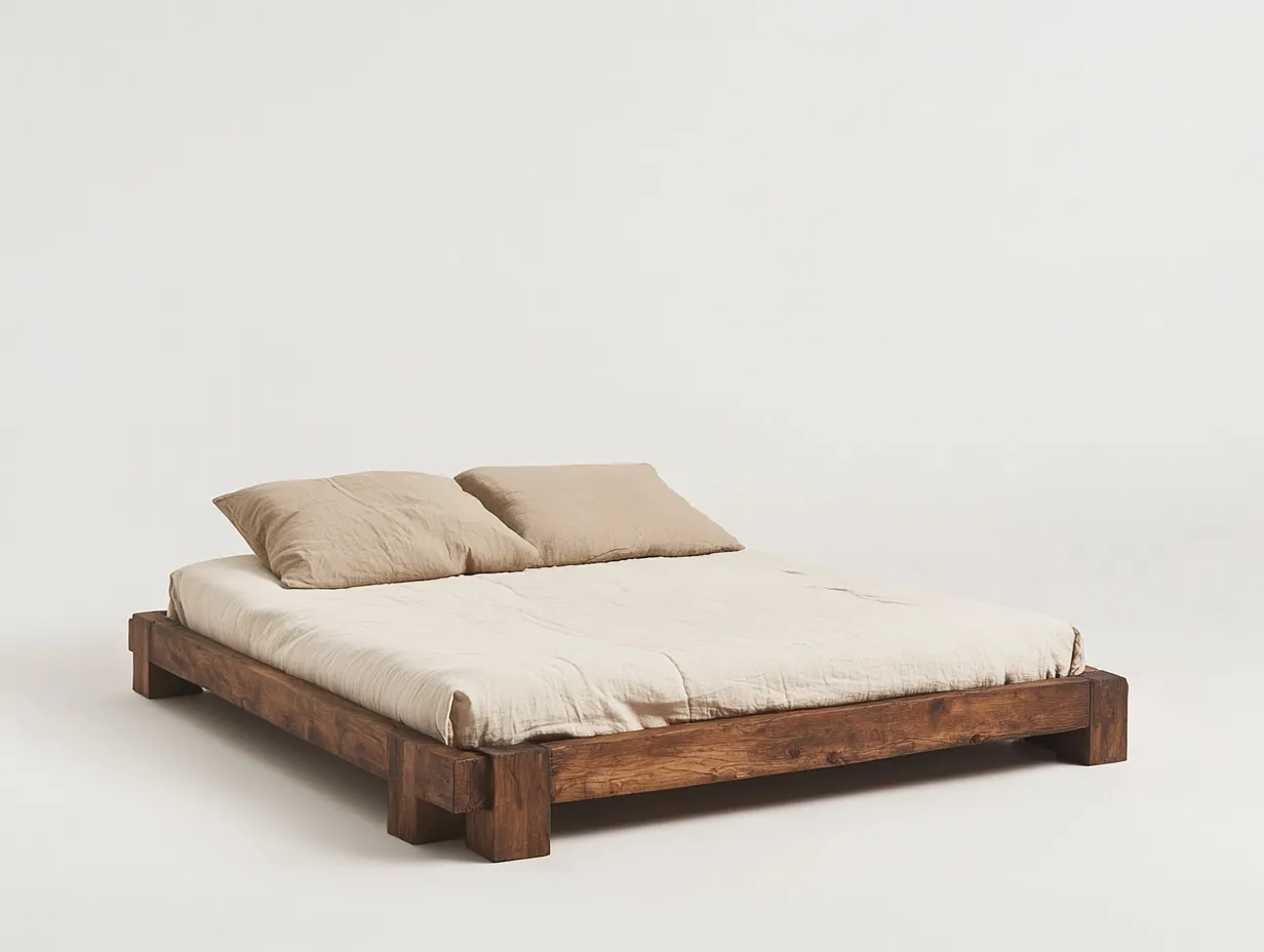 헤드 없는 침대 프레임의 장점과 단점