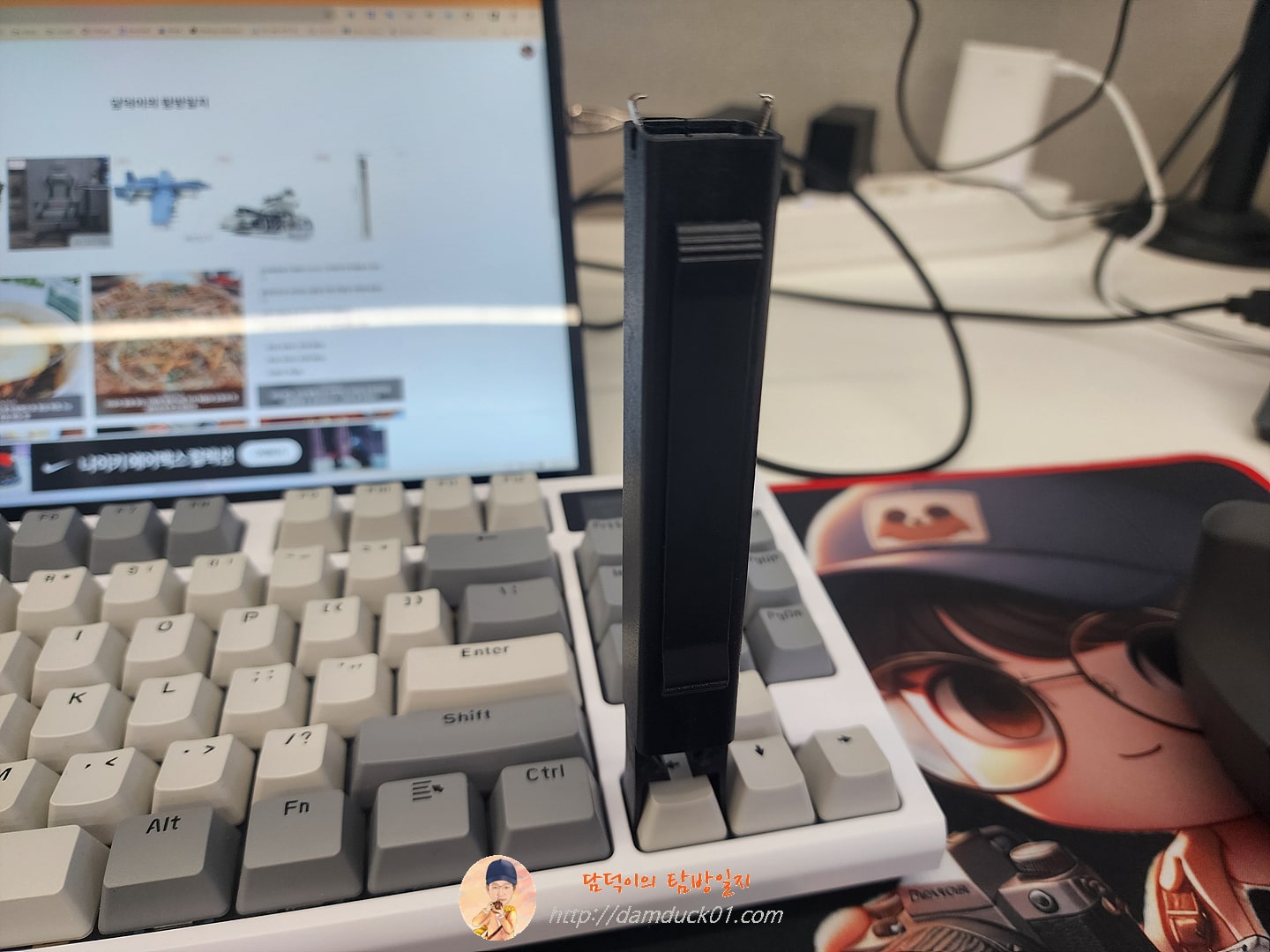 핫 스왑 키 풀러 키캡 조절기, 기계식 키보드 고정용 휴대용 스위치 리무버, 액션 DIY 청소 도구, 2 in 1