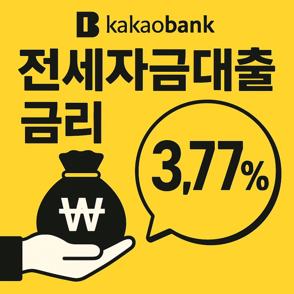 카카오뱅크 전세자금대출 금리