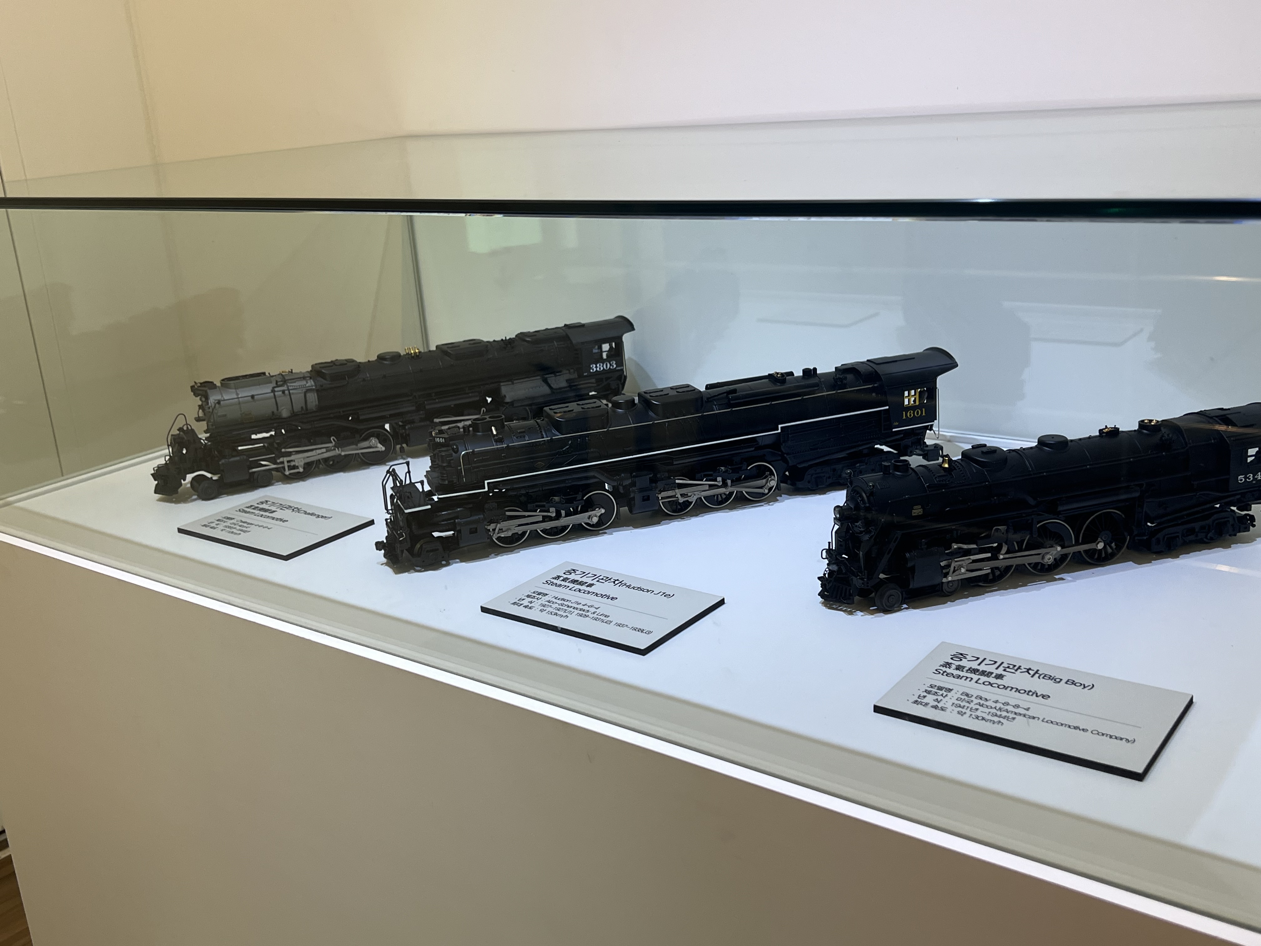 철도박물관 , 기차모형, 2전시실