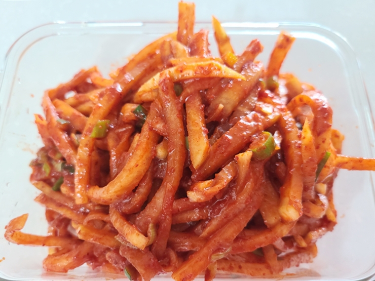 편스토랑 무생채 레시피