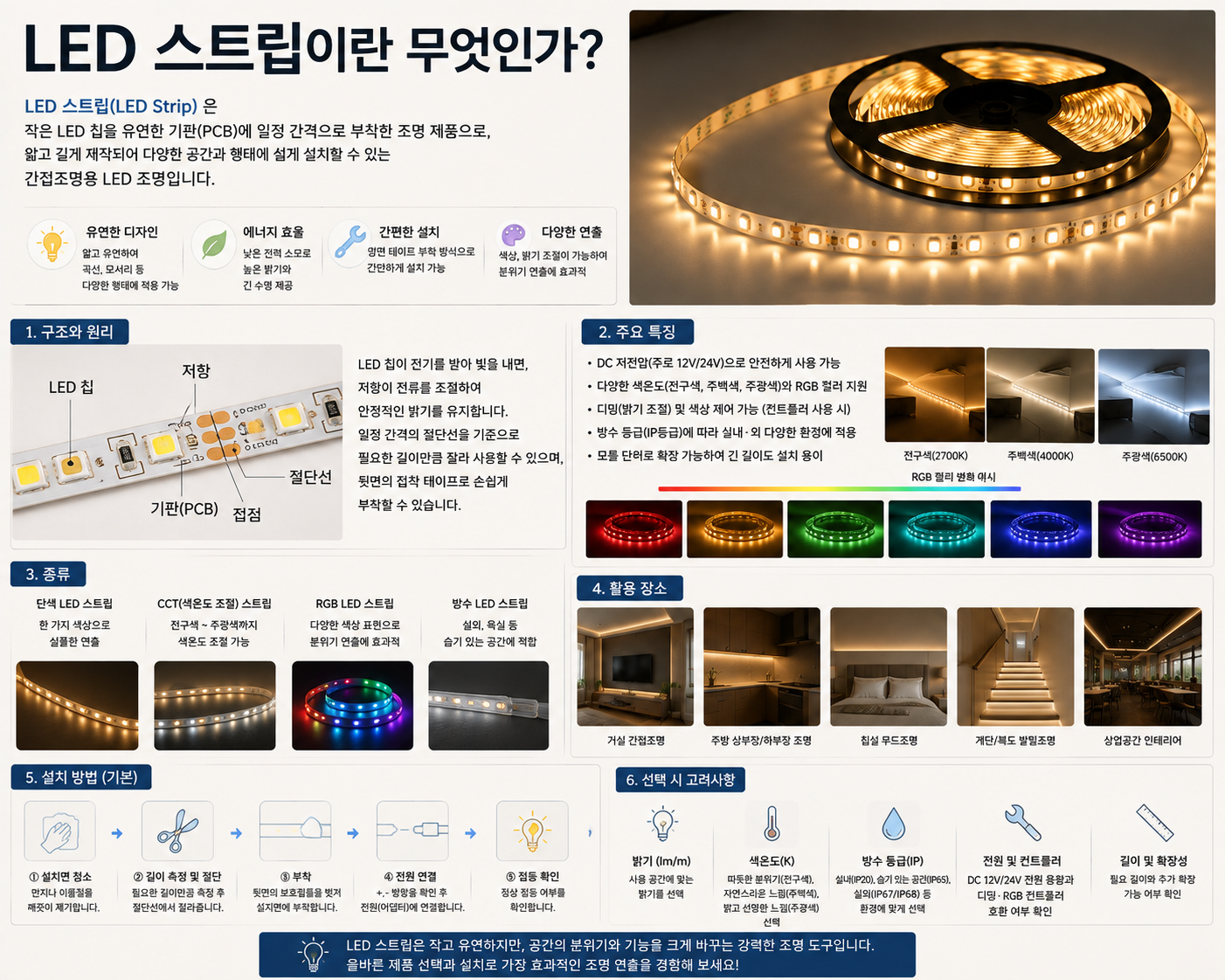 LED 스트립이란 무엇인가