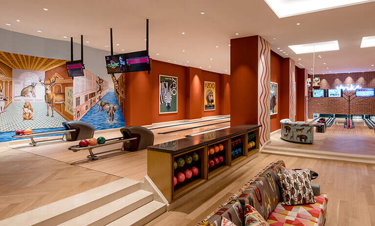 파라다이스 사파리파크 볼링장