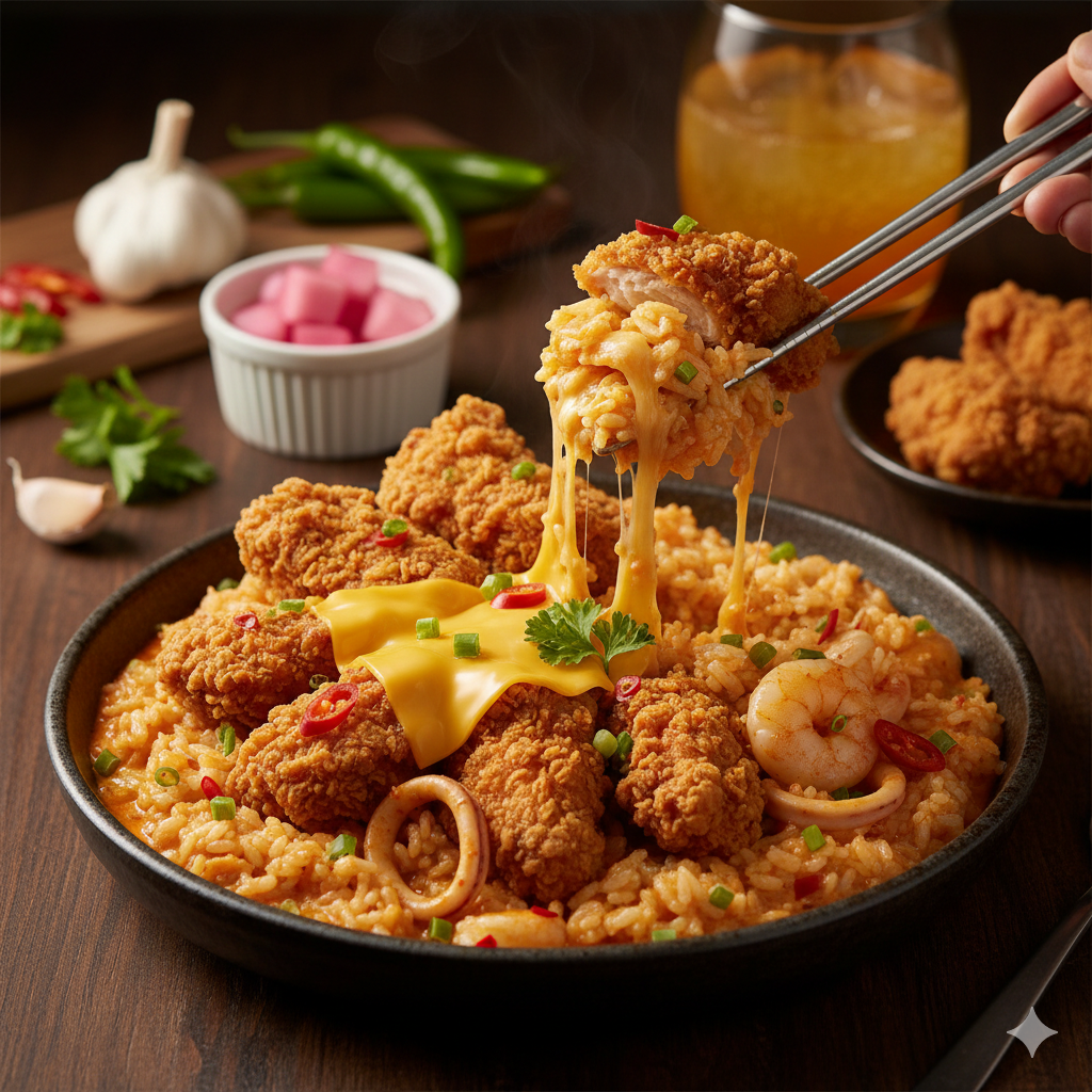 KFC 투움바치밥 만들기: 집에서 즐기는 '겉바속촉' 끝판왕 맛집 가이드