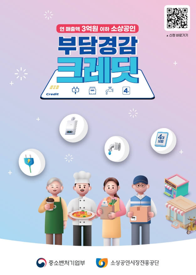 소상공인-부담경감크레딧신청-연매출3억원이하