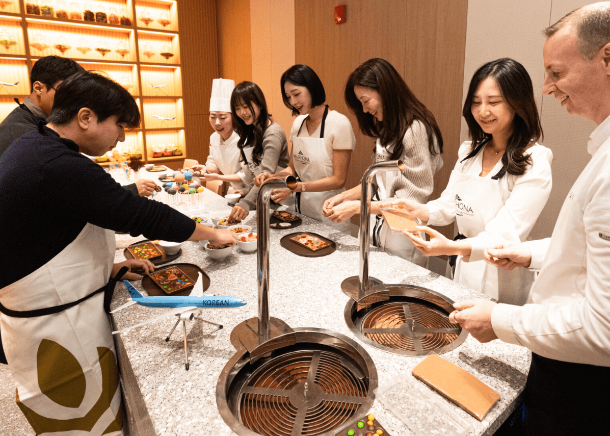 인천공항 T2 대한항공 라운지 오픈! 라면 라이브러리