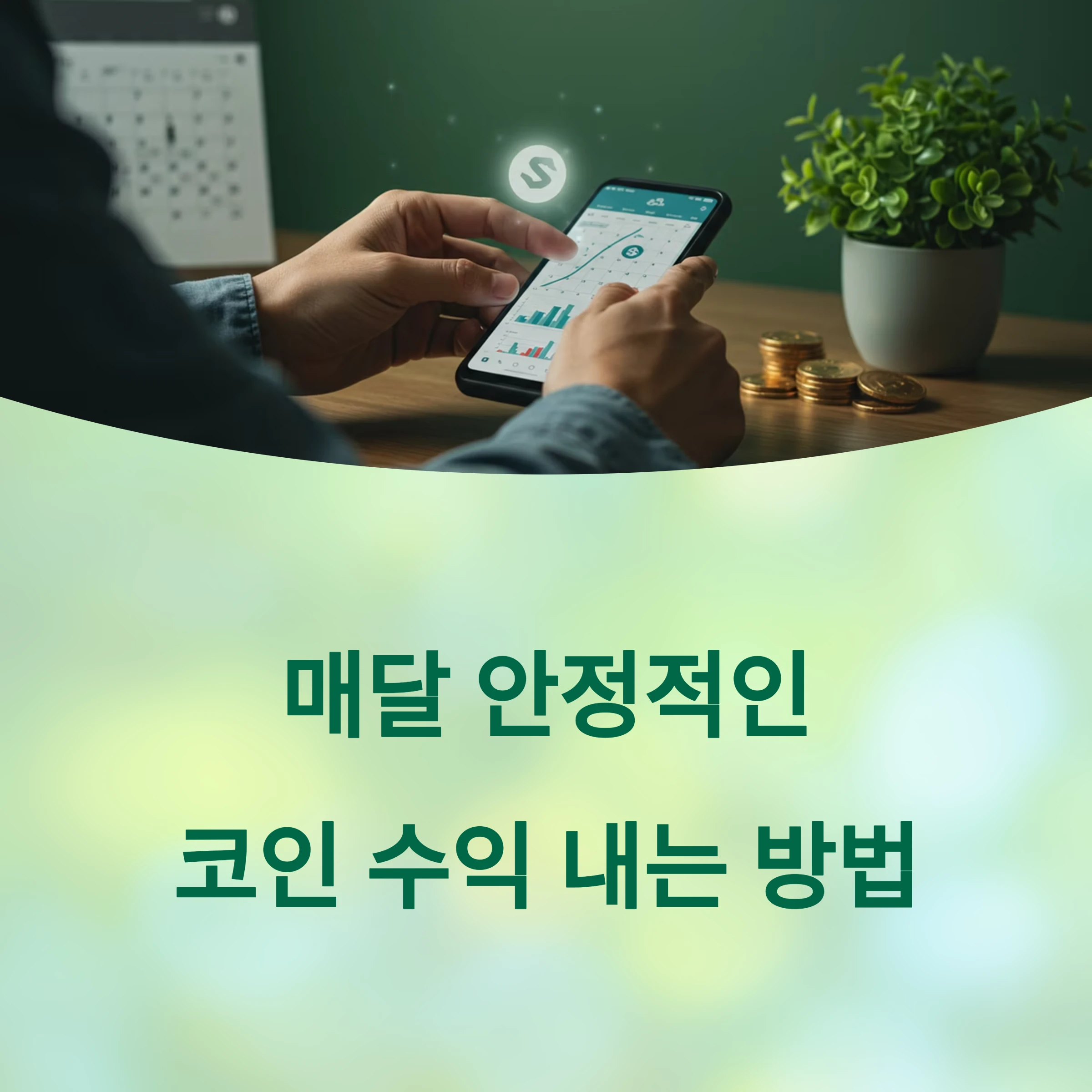 매달 코인 투자로 수익 내는 현실적인 방법