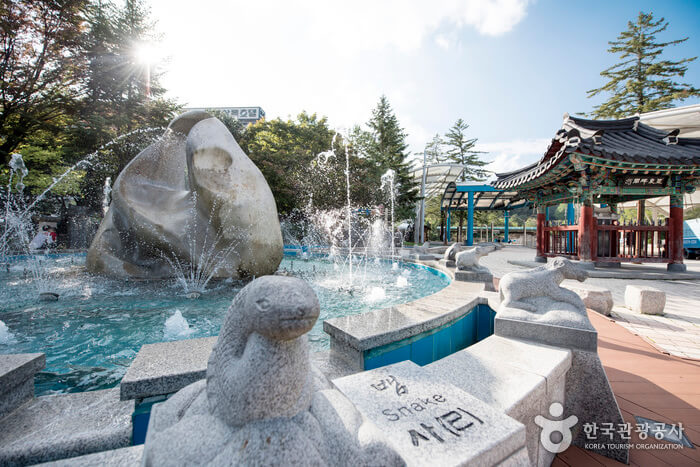 수안보 온천 전경