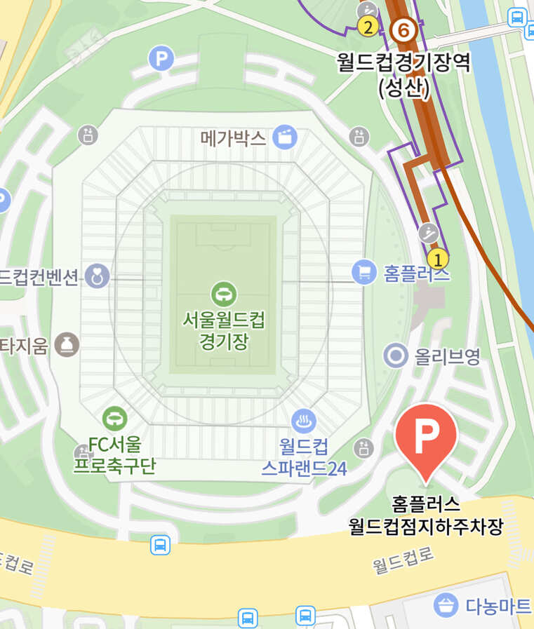 상암 월드컵경기장 주차 정보 및 근처 주차장 팁