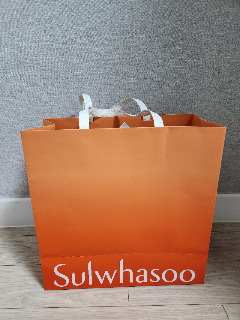 설화수 선물세트 지함보 포장