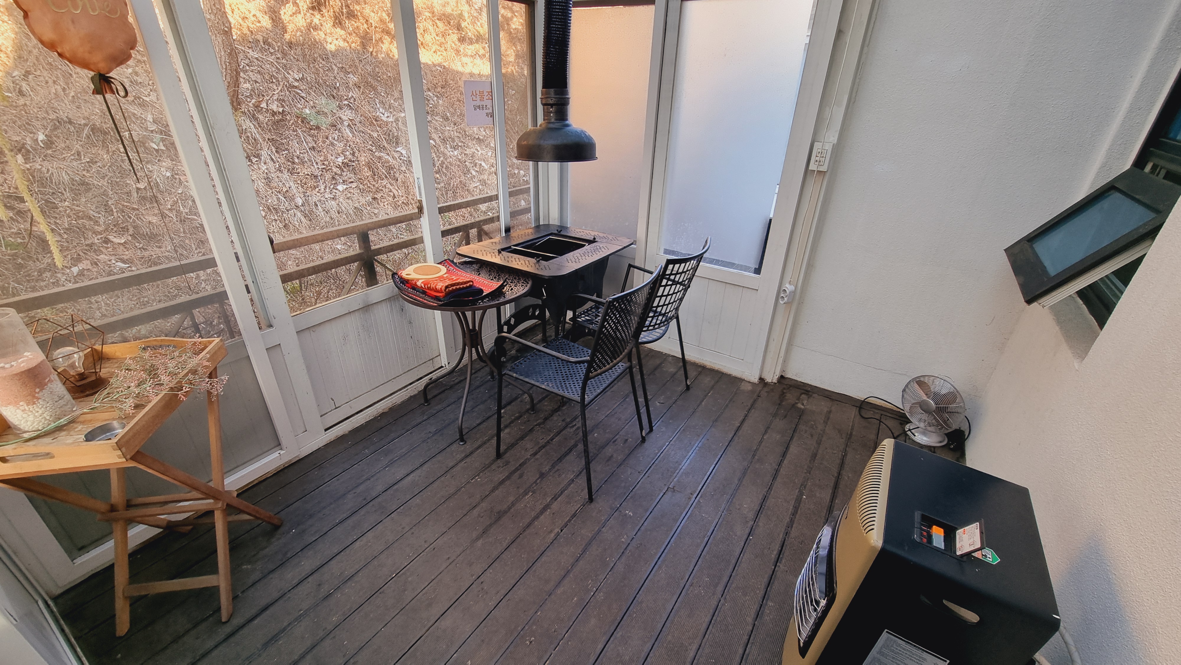 양평 모노펜션 실내 바베큐