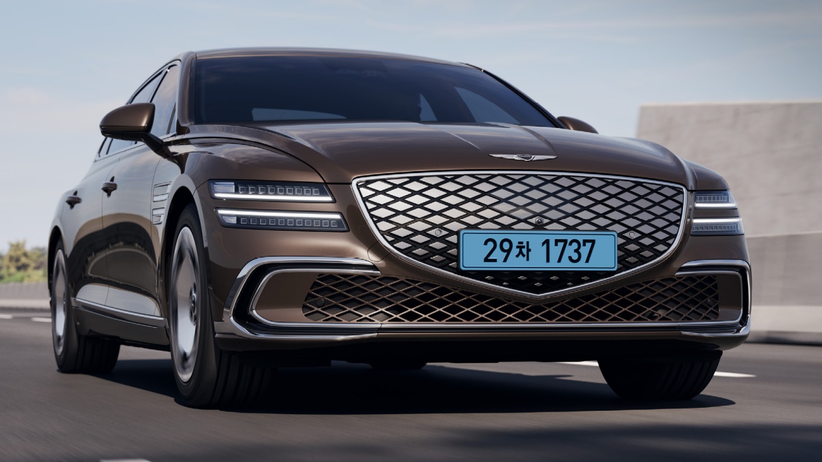 제네시스 G80 전동화모델 페이스리프트