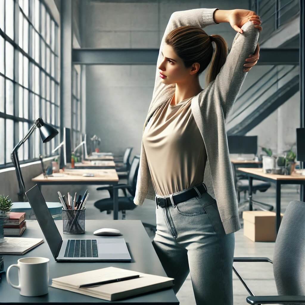 스트레칭하는-모습