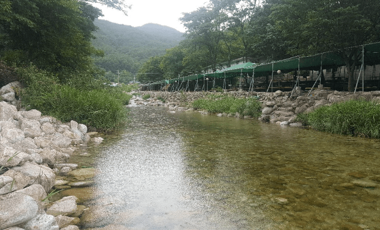 백운계곡
