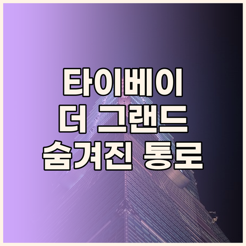 타이베이 더 그랜드 호텔! 역사와 현