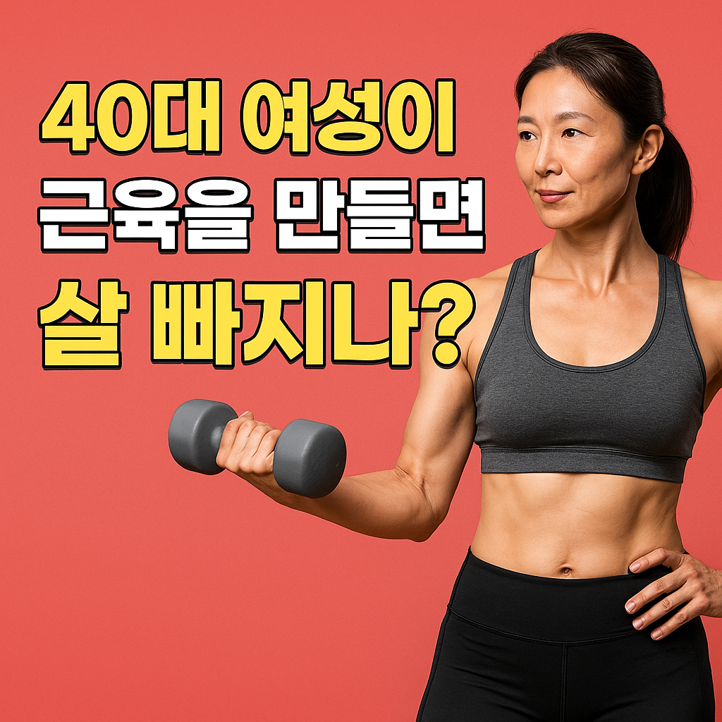 다이어트 해도 안 빠지던 살&hellip; 근육 만들자 녹아내렸다?! 40대 여성에게 생기는 진짜 변화