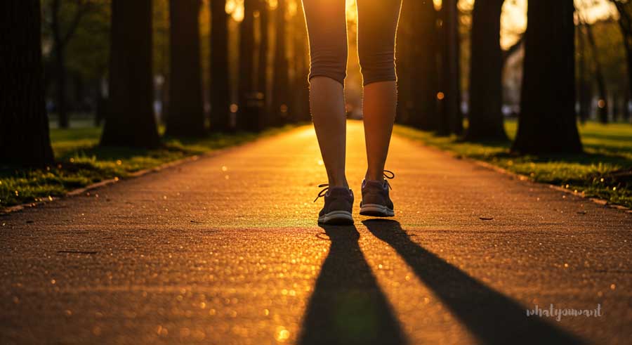 저속노화를 위한 수면 루틴과 운동법, 걷기