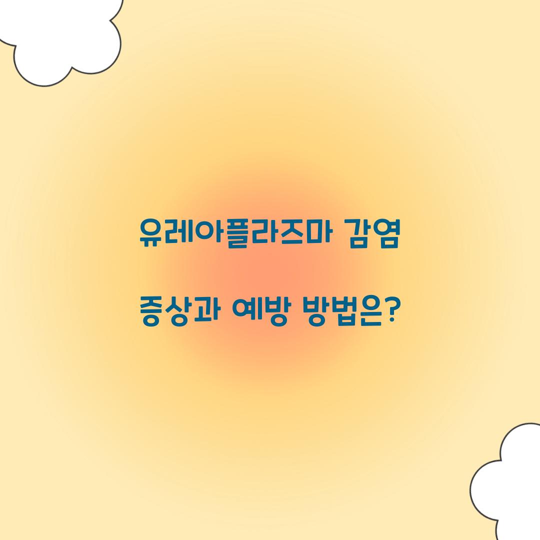 유레아플라즈마 감염
