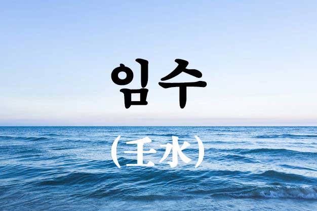 임수 바다 이미지