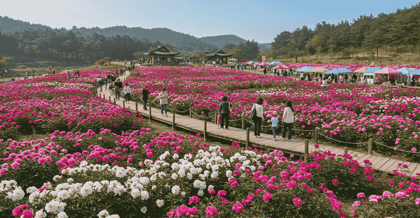 2025 영천 작약축제|꽃길 따라 떠나는 봄 여행, 화북면 포토스팟 총정리