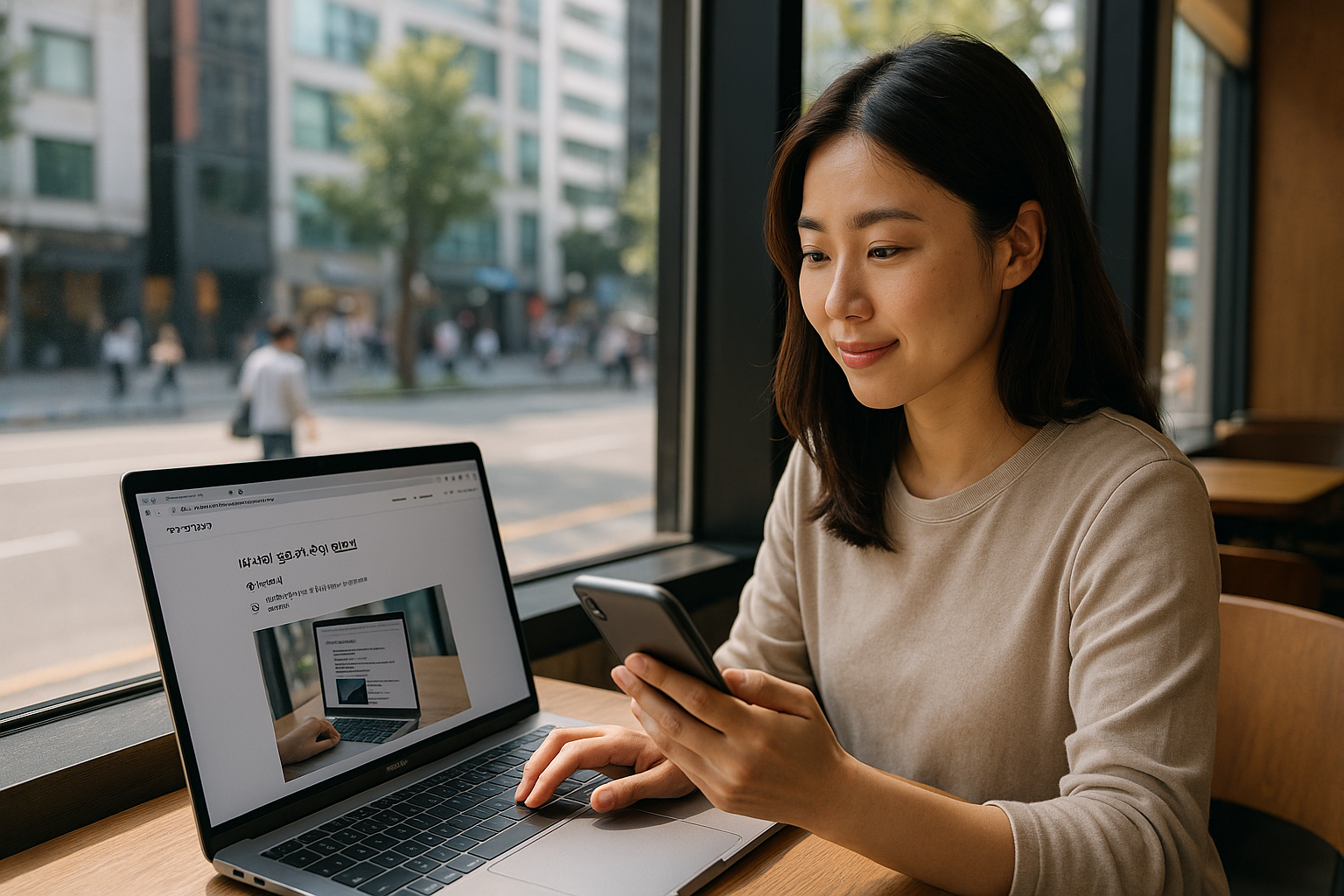 티스토리 운영하는 모습