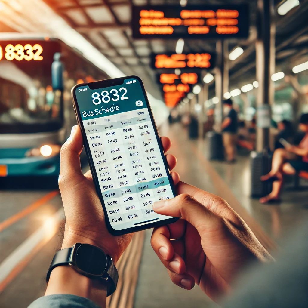 시외버스 8832 버스 예매