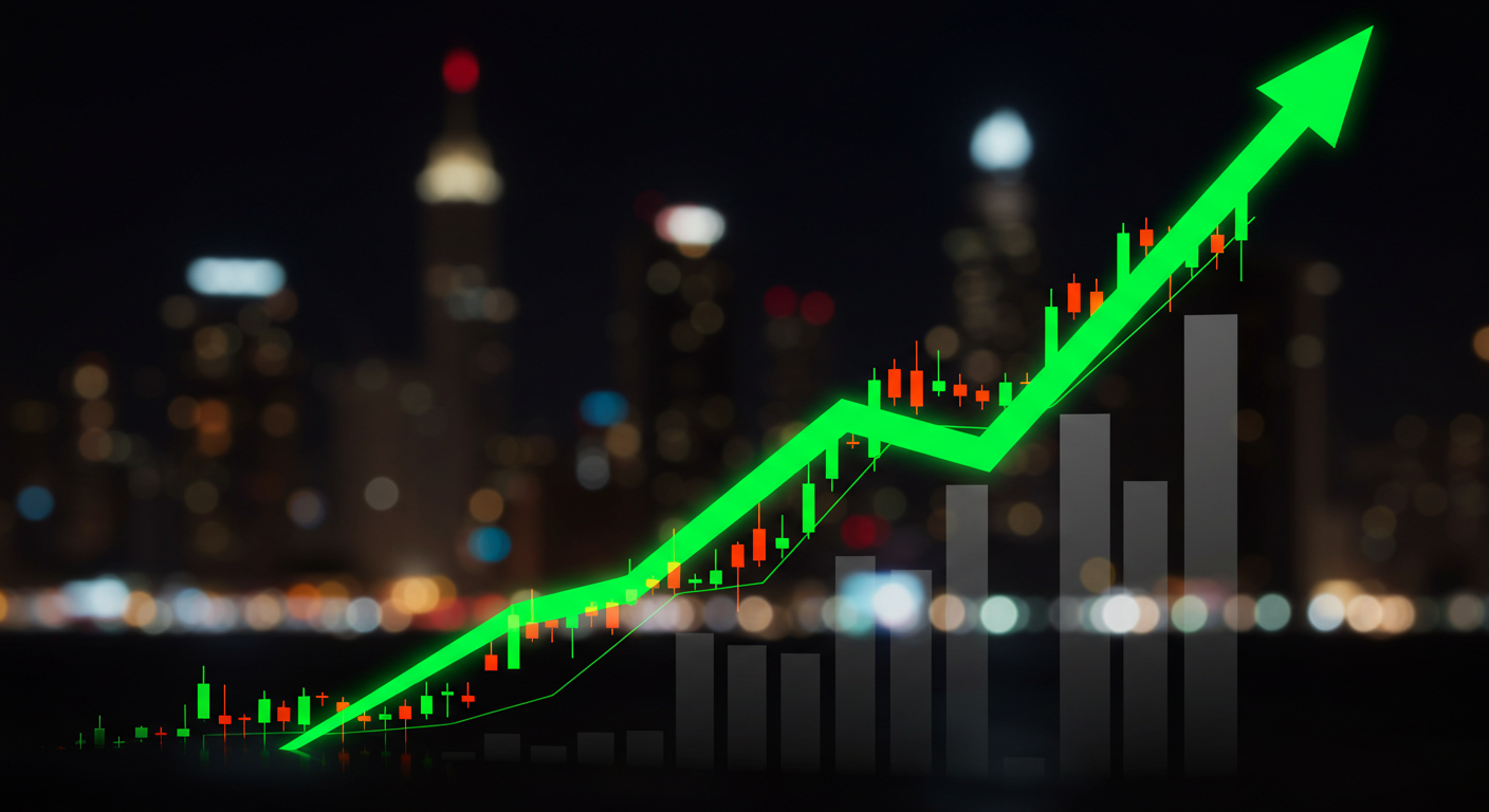 상장 주식 급등 차트