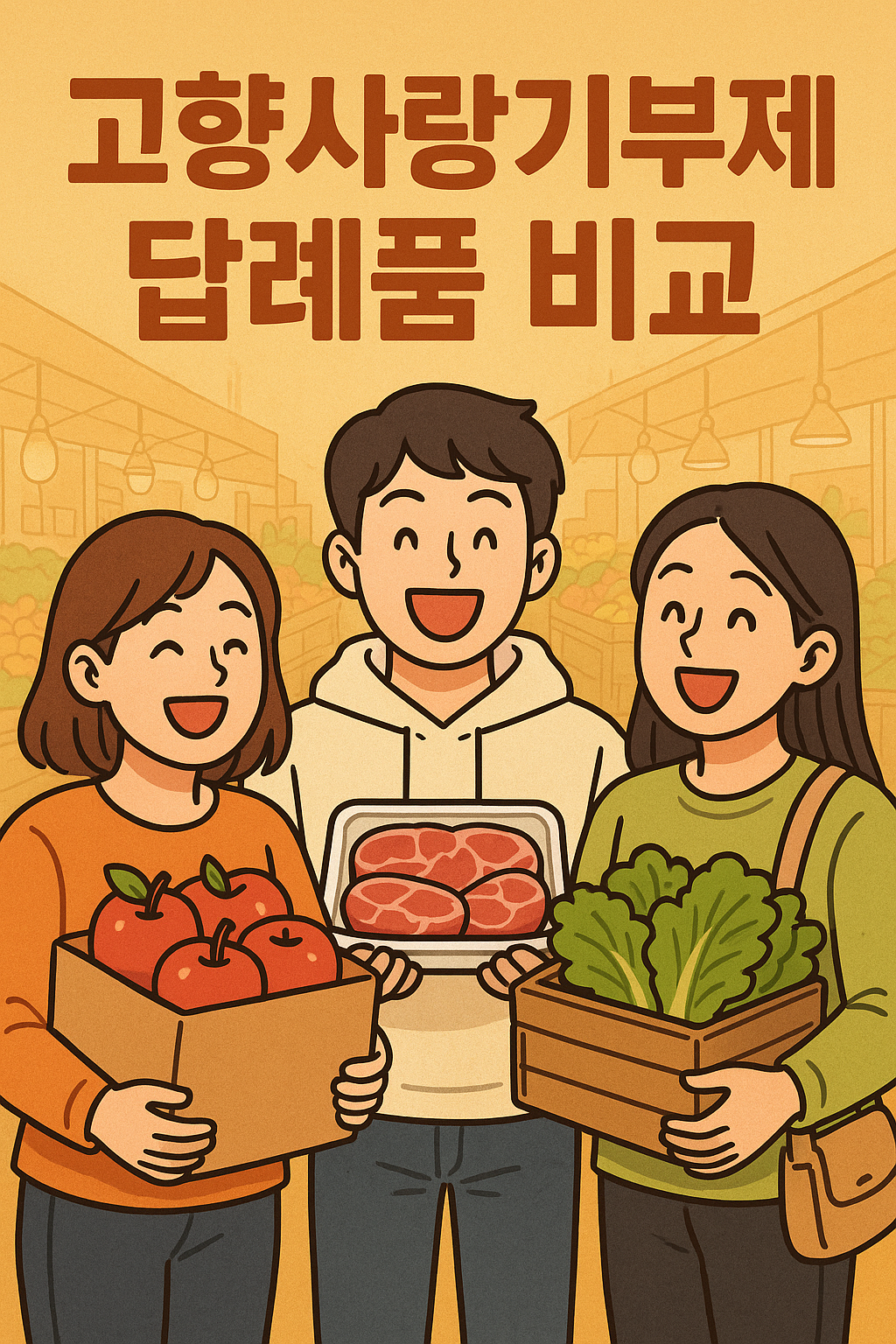 고향사랑기부제 답례품 비교