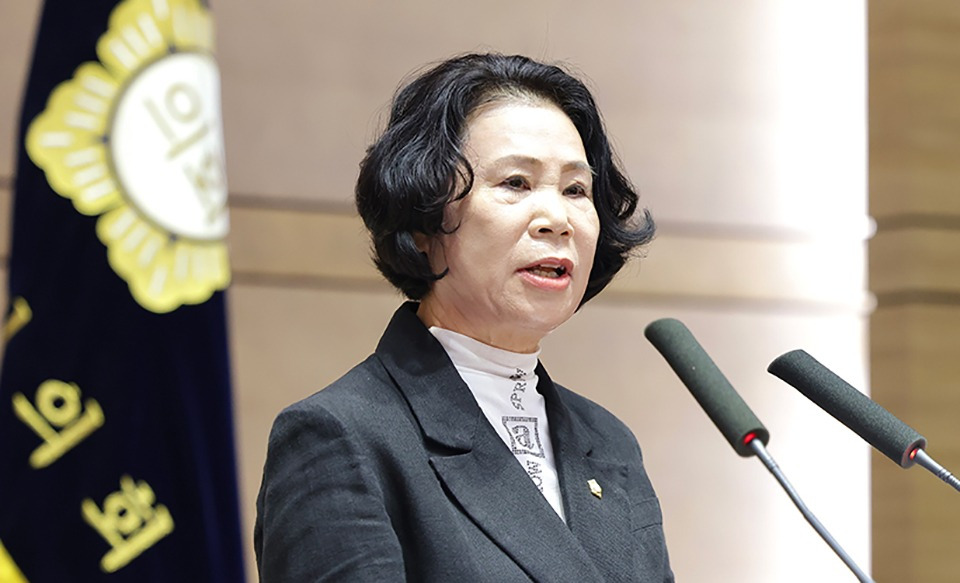 김행금 천안시의회 의장 당선