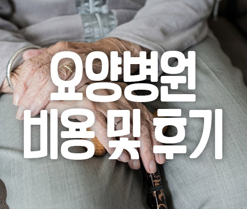 요양병원 비용 및 후기