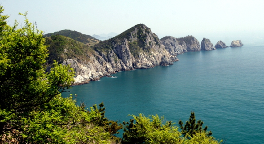 연화도 용머리바위