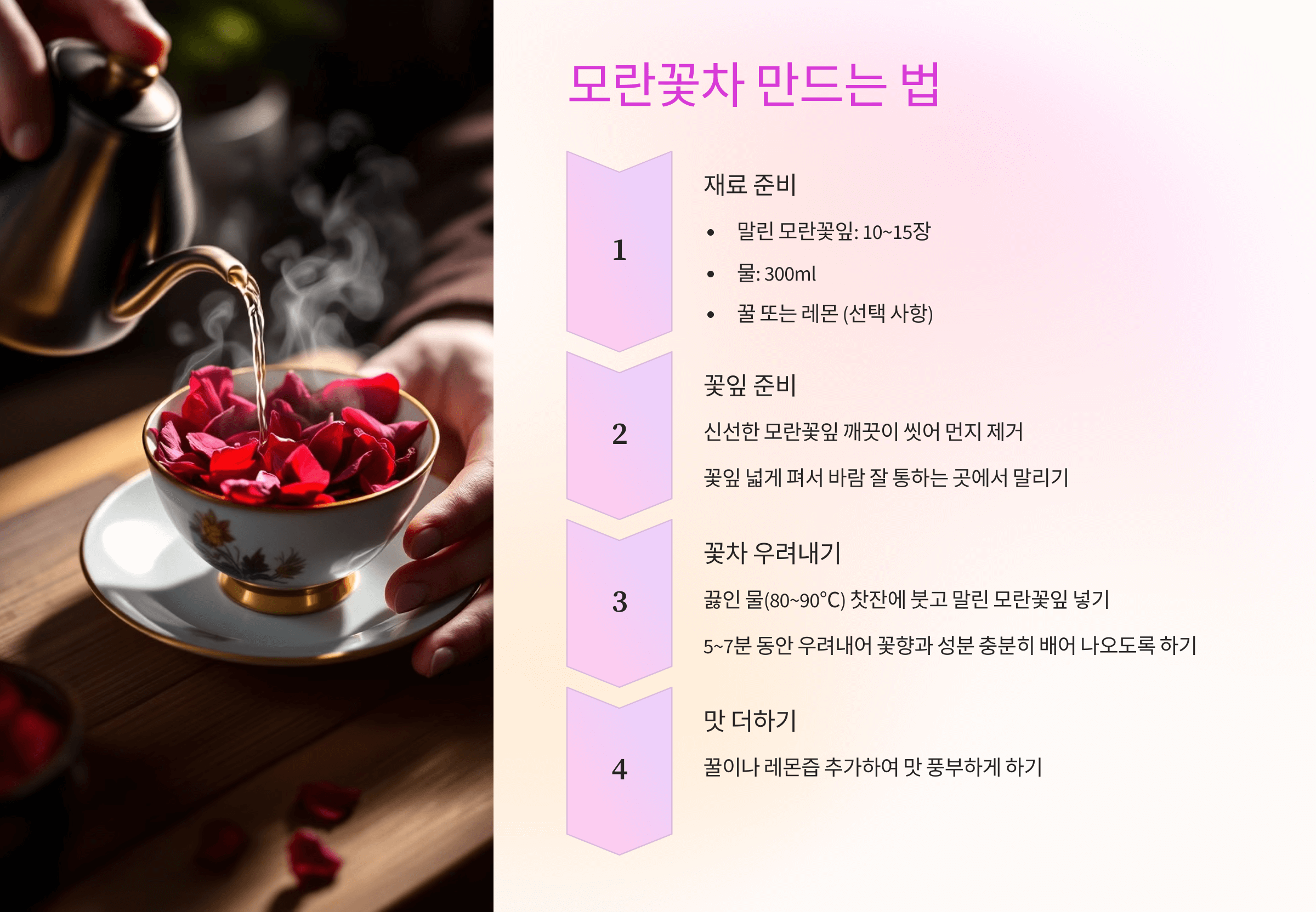 모란꽃 사진입니다.