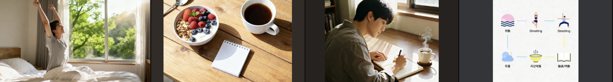 효율적인 아침 루틴 만들기