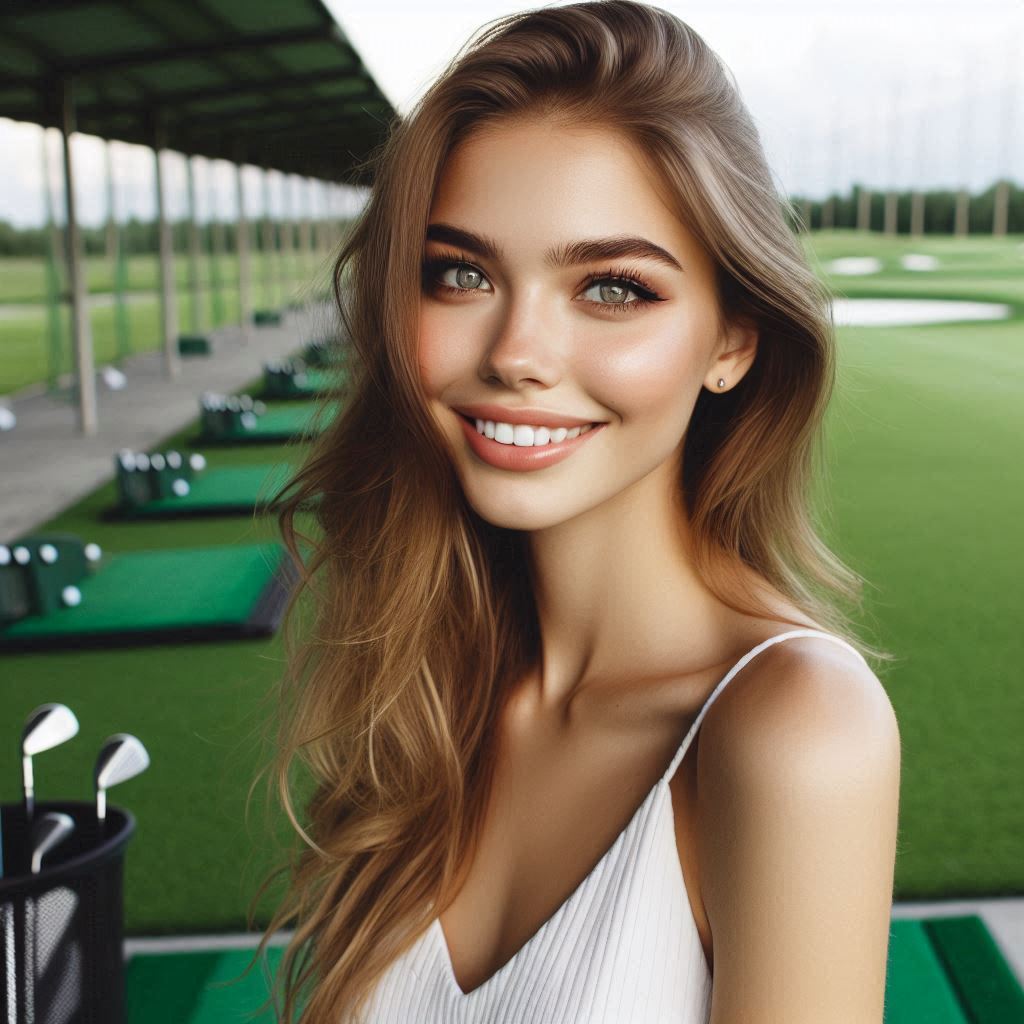 실외골프연습장 배경