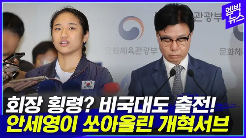 안세영 선수의 폭로 배드민턴협회 배임 횡령 정황 밝혀지다 문체부 중간조사 발표