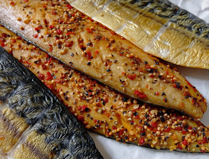 고등어 구이의 모습