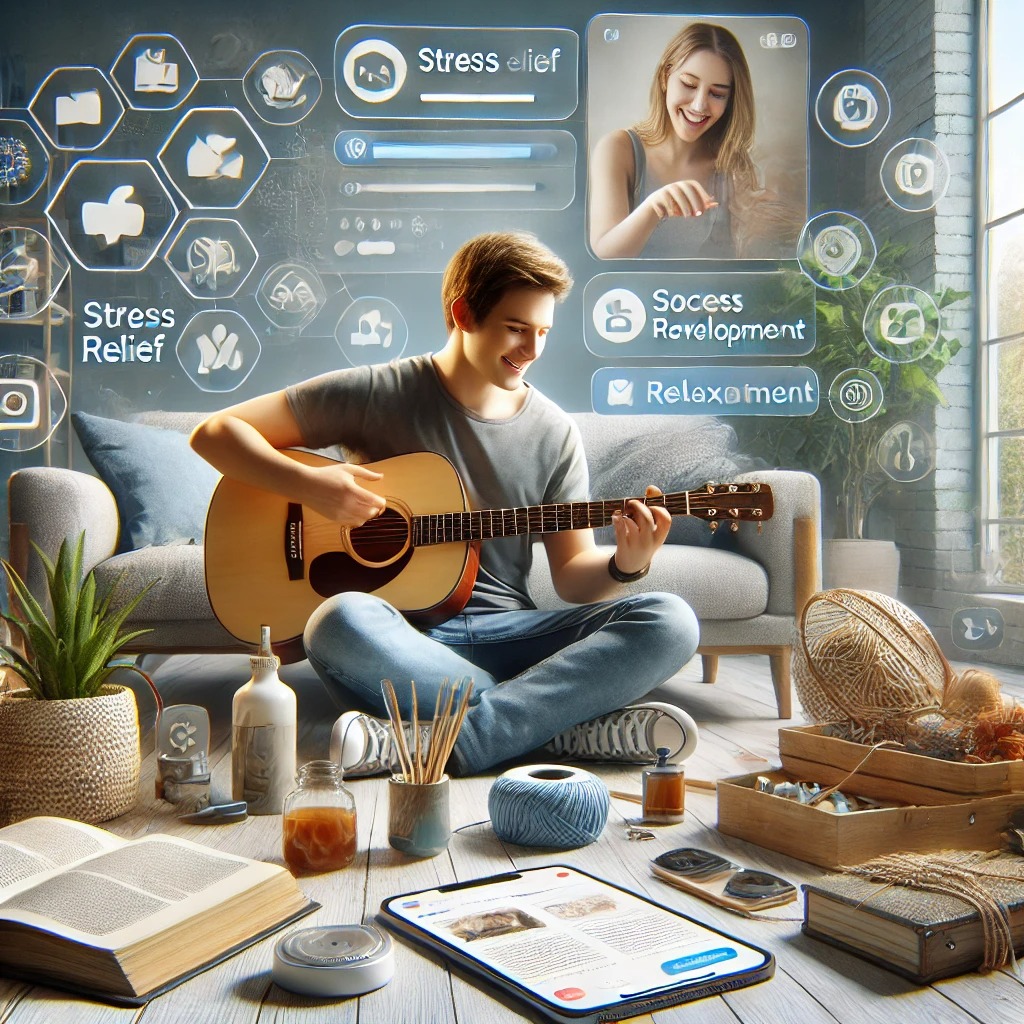 스트레스 해소, 자기 계발, 인간 관계에 영향을 끼치는 취미 생활