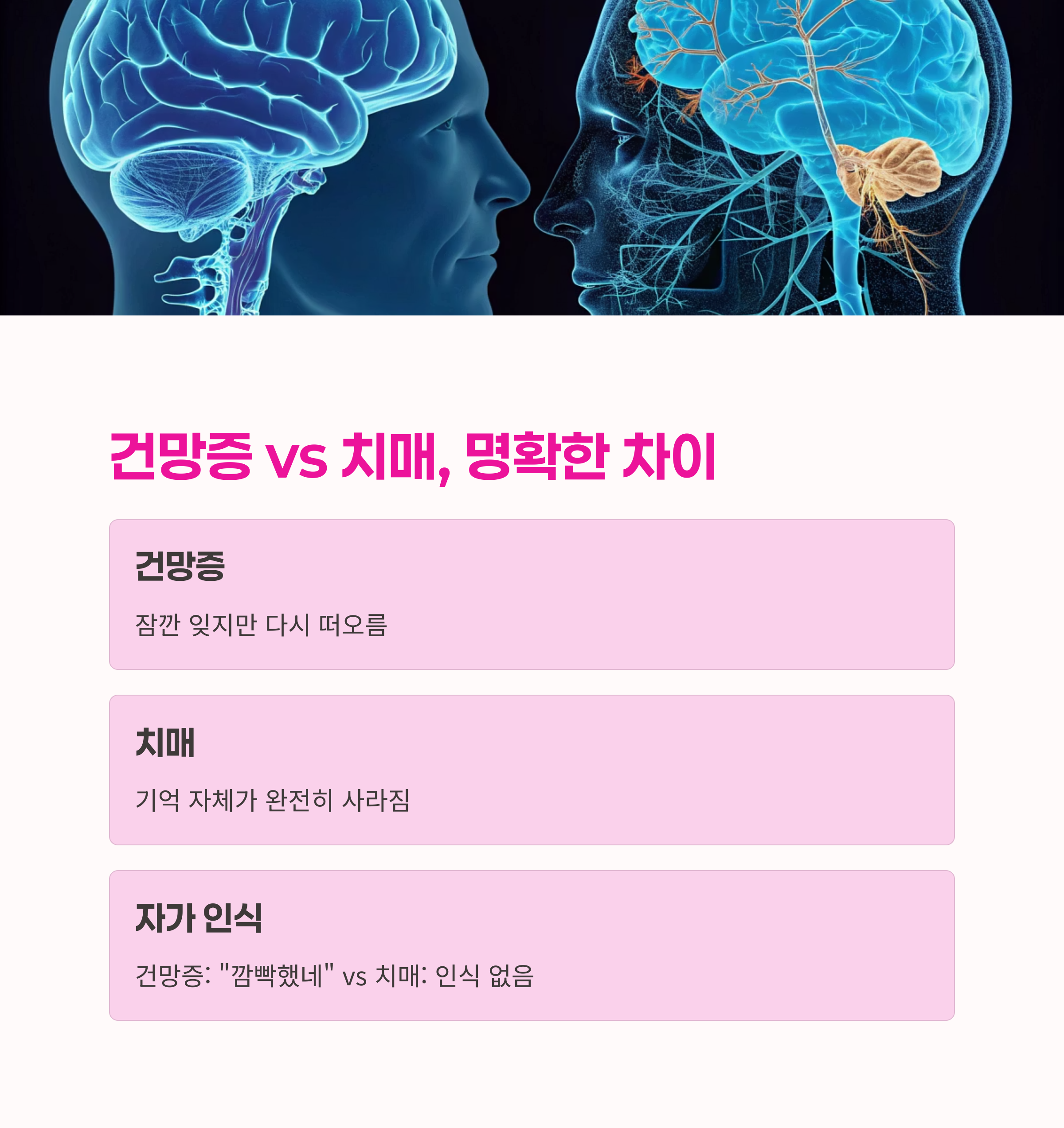 치매 초기증상,
