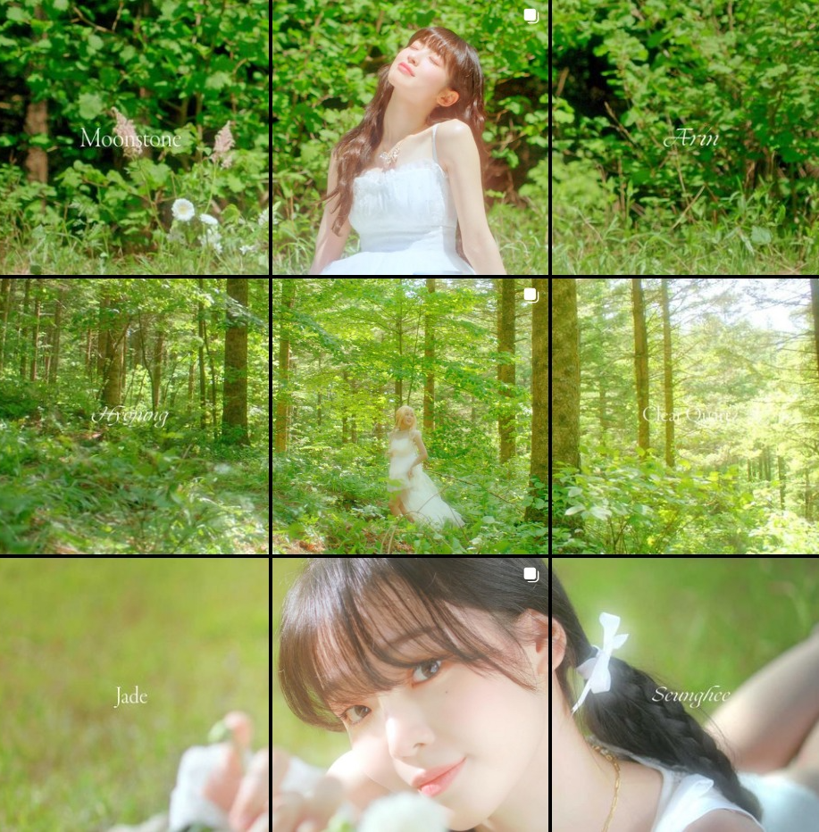 오마이걸 인스타그램 사진