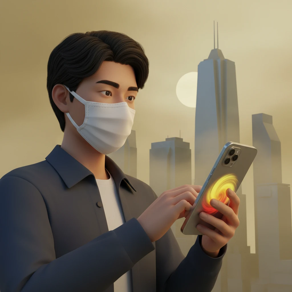 실시간 황사 수치 확인 방법 및 등급..